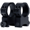 Weaver Tactical Precision Rings Matte Black 34mm X-High