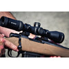 Warne Vapor Horizontal Aluminum Rings Matte Black 1 in. High
