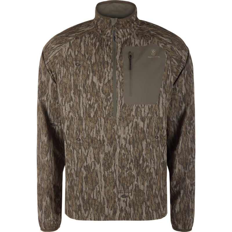 Non-Typical Lightweight SWT 1/2 Zip Pullover MO OG Breakup XL