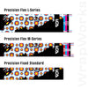 Last Chance WrapWorks Vegas Indoor   Black Splatter Precision Fixed Standard