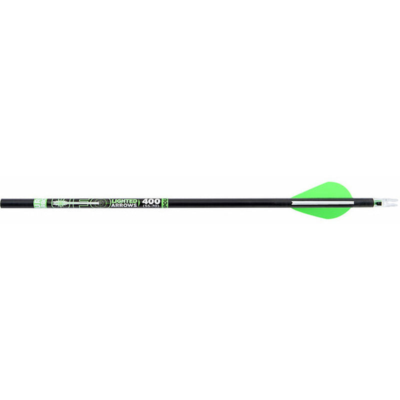 30-06 UFO Lighted Carbon Arrow Green 30 in. 400 3 pk.